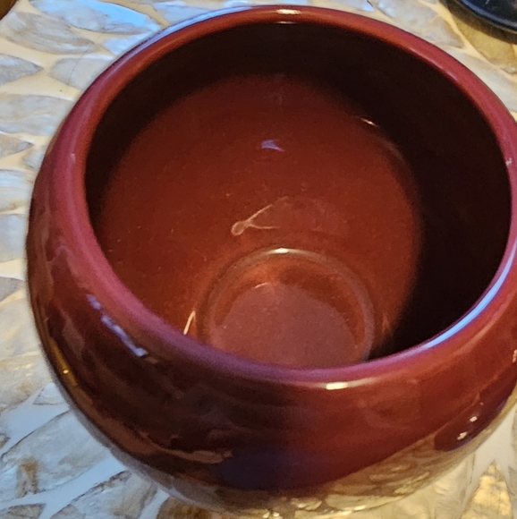 Fiesta Individual Sugar Bowl Body Only Cinnabar Burgundy NWOT - Picture 2 of 3